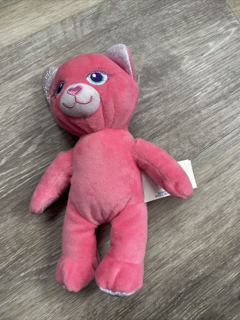Build A Bear Small Pink Bear Plush Stuffed Animal